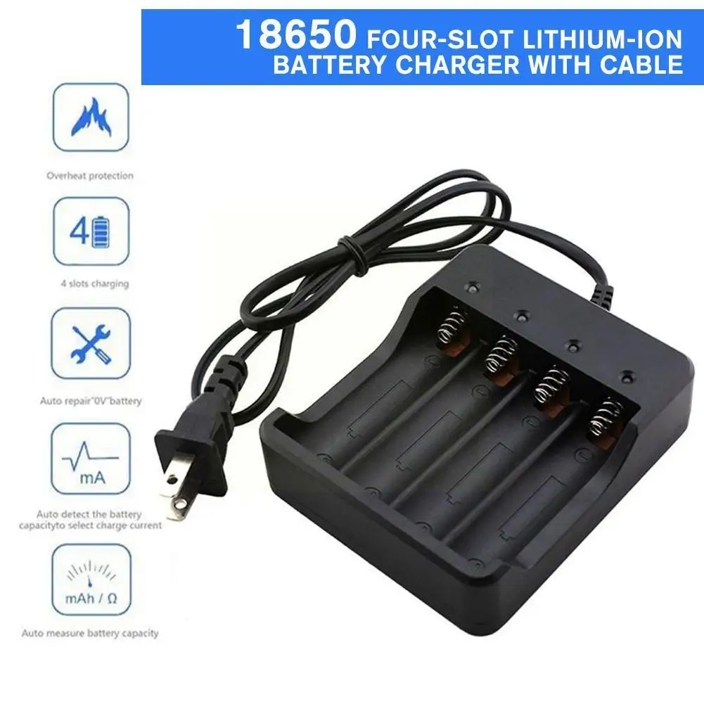 

Зарядное устройство для литий-ионных аккумуляторов P7D9, 4,2 в, 18650