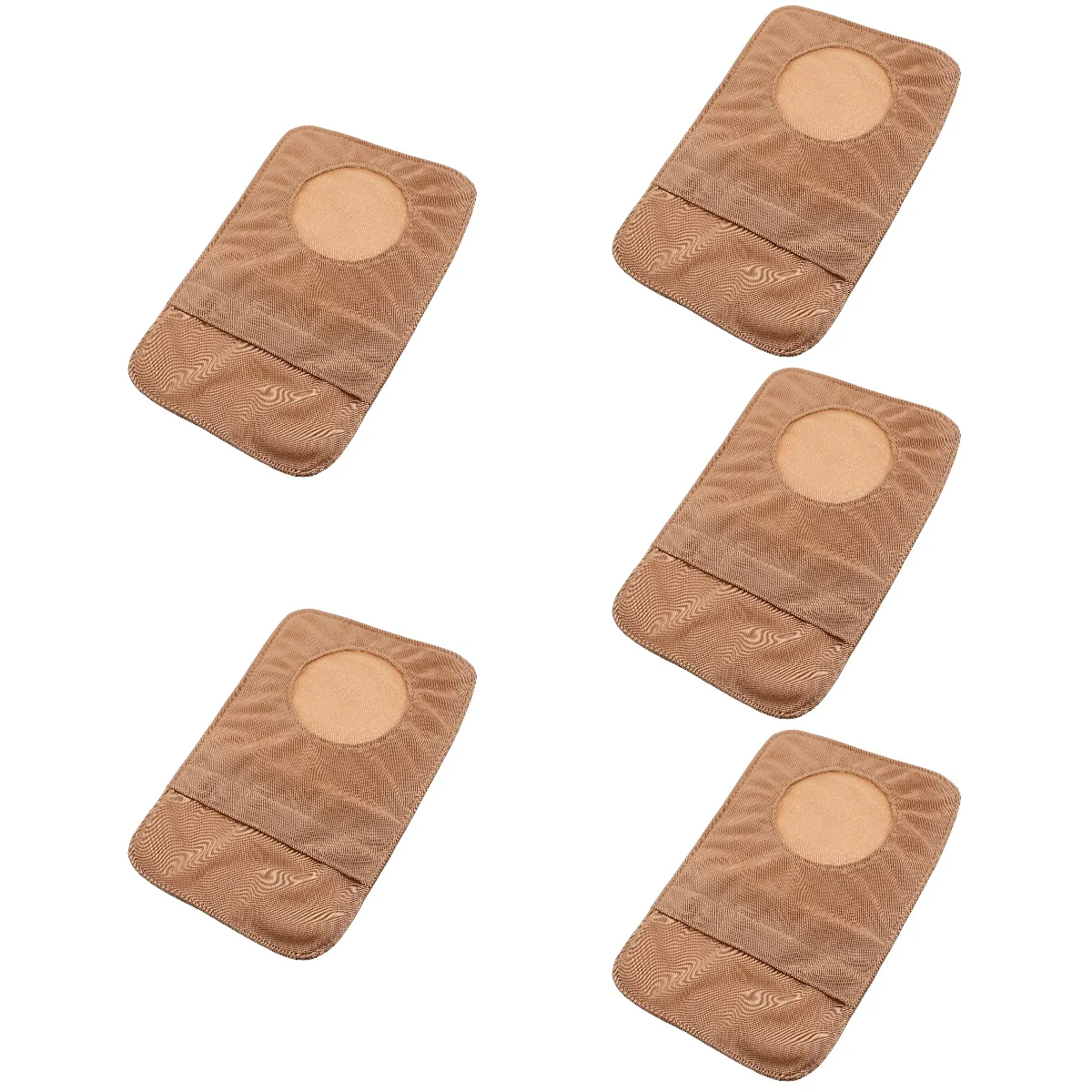 

5pcs Colostomy Protector Round Opening Design Cover For Home Bedroom