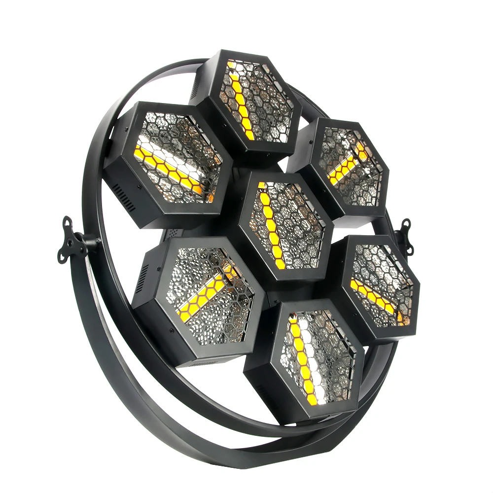 

7*100W LED +168*0.5W RGB 5050SDM LED RGB 3IN1 Effect lights portman P1 effect lights Retro stage light