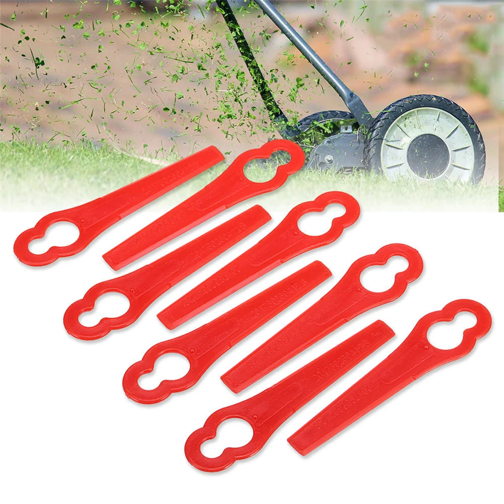 

30Pcs Grass Trimmer Blade Plastic Replacement Blades for Ferrex Aldi FAR Lawn Mower Garden Tool Accessories