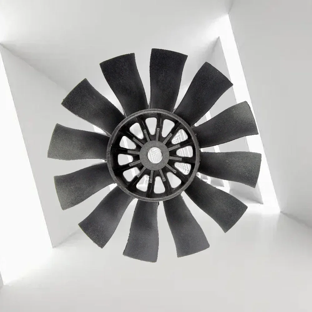 Фото Вентилятор QX-MOTOR 70 мм EDF с направляющей трубкой и 12 лопастями для радиоуправляемых самолетов и дронов №4