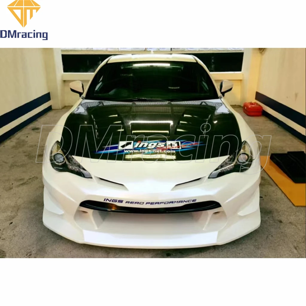 Фото Передний бампер INGS N-SPEC KOUKI STYLE из стекловолокна для TOYOTA GT86 FT86 2013-2021 №2