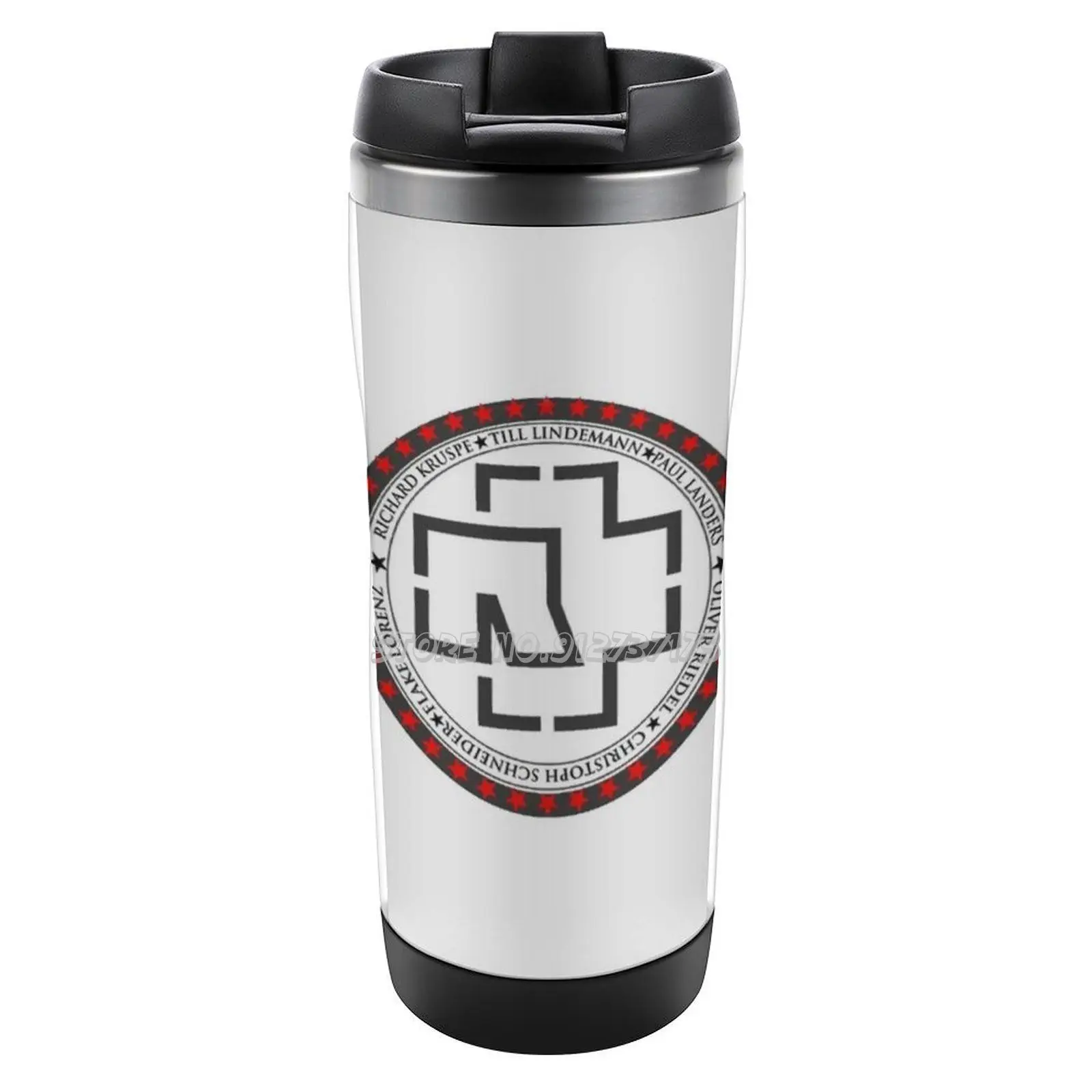 Логотип круглая рамма фотография чай кофе бутылка для воды кофейная чашка Rammstein