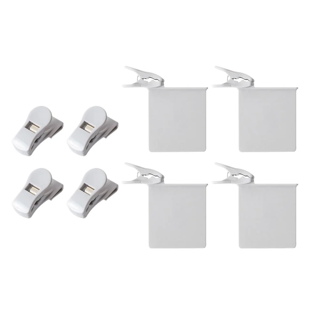 

Shelf Divider Clip Fridge Holder Clips Organizer Pegs Refrigeratoradhesive Bookshelf Holders Shelves Freezer Self Separator