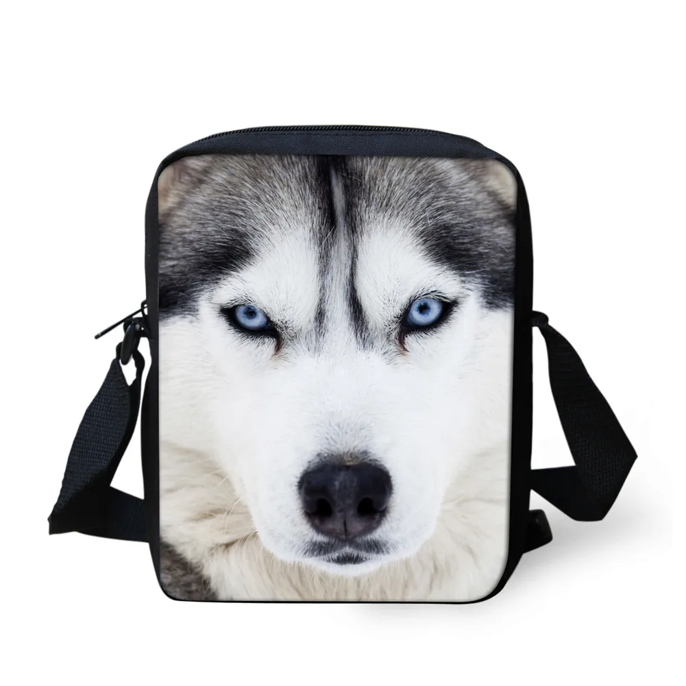 Various Dog Portrait Small Crossbody Bags Customized Kids Children School Bags Kawaii Handbag Messenger Bags with Free Shipping