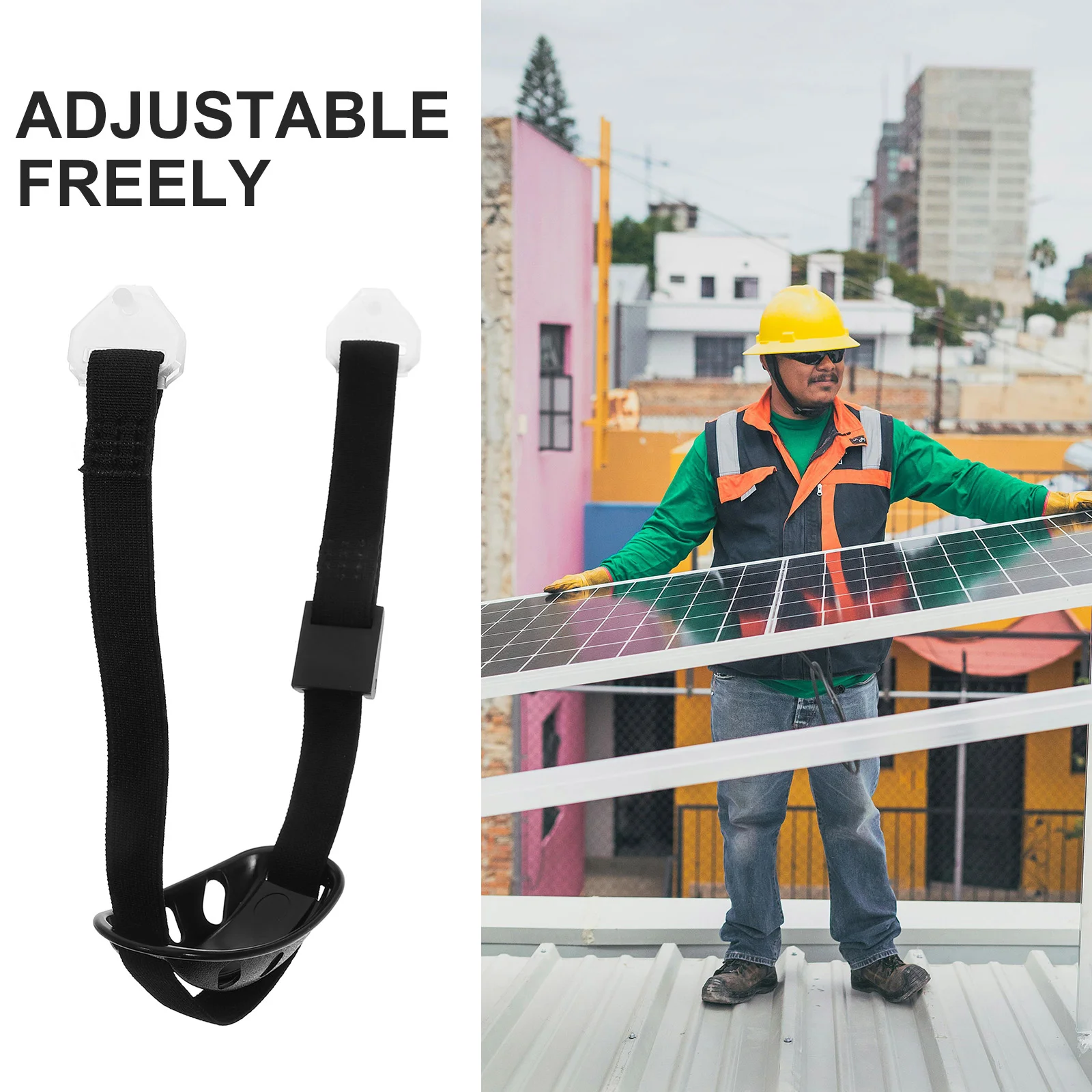 Ремешок на подбородке Прочный для каски Футбольная регулируемая