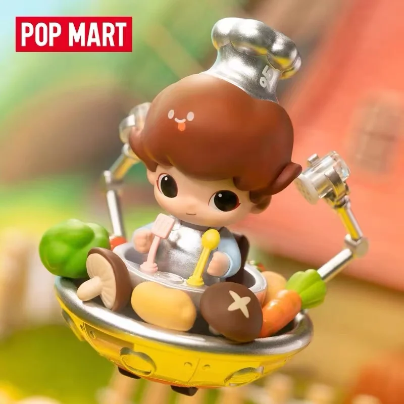 

Popmart Dimoo Trolley Series Blind Box Caja Ciega Blind Bag Mistery Box for Girl Birthday Gift Surprise Doll Box Anime Figure