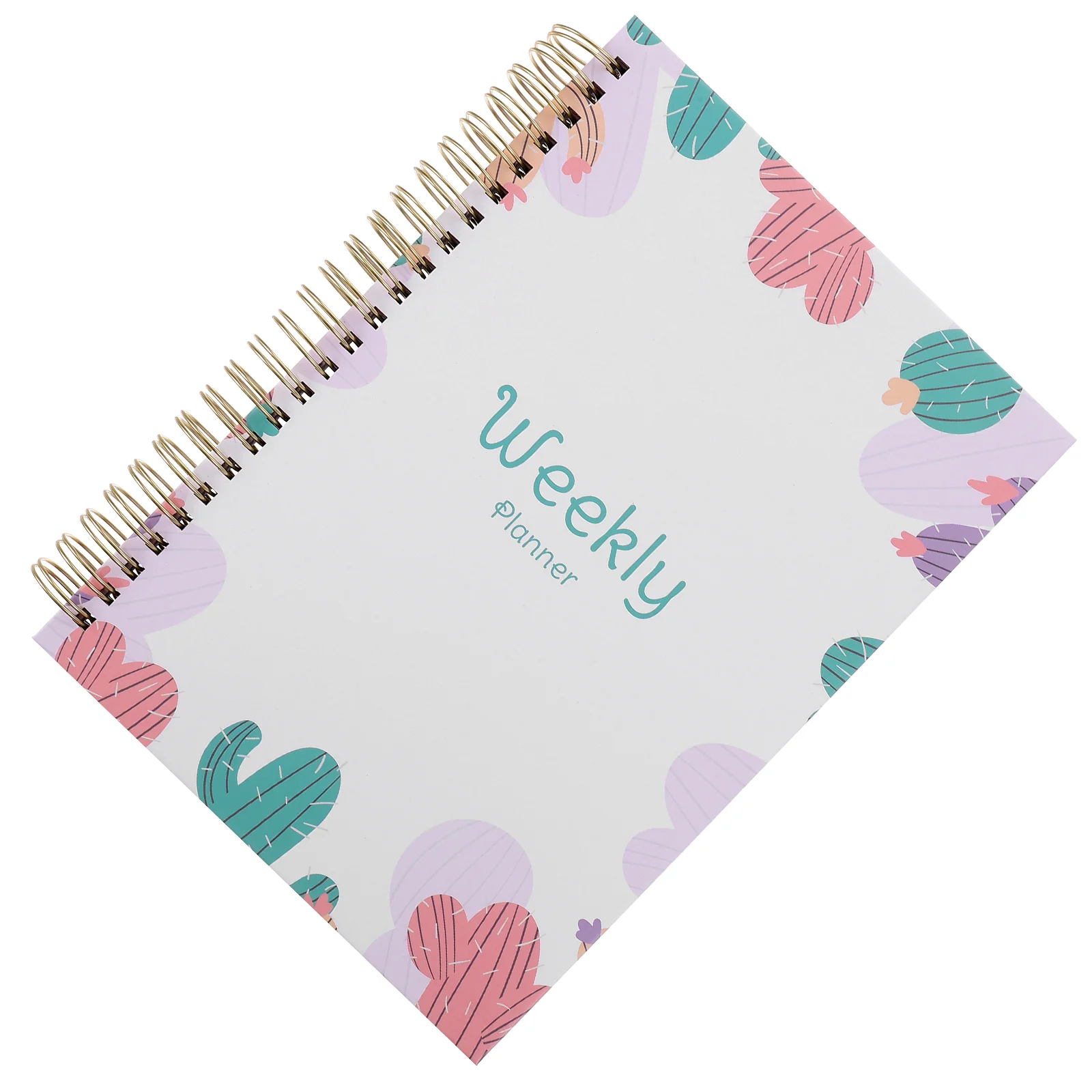 

Portable Planner Notepad Monthly Agenda Student Notebook Weekly Pads Office Supply Spiral Decor