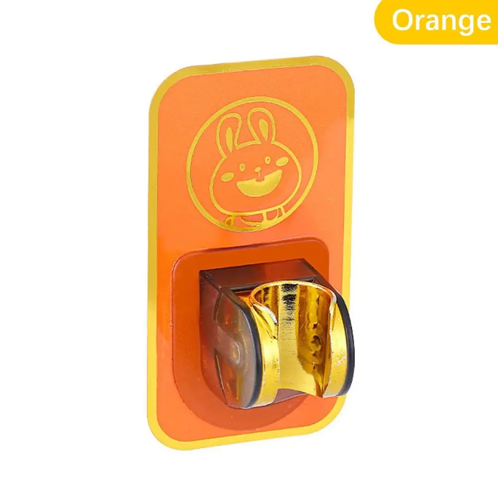 Кронштейн для душа без перфорации, настенный самоклеящийся держатель для насадки для душа, аксессуары для душа, мультяшный держатель для насадки для душа