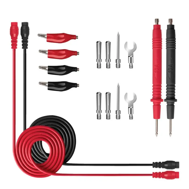 

Line Leads Assortment Universal Needle Pin Test Tip 16pcs/set Multimeter Dropship Probe Test Cable Probe Wire Pen Digital 90cm