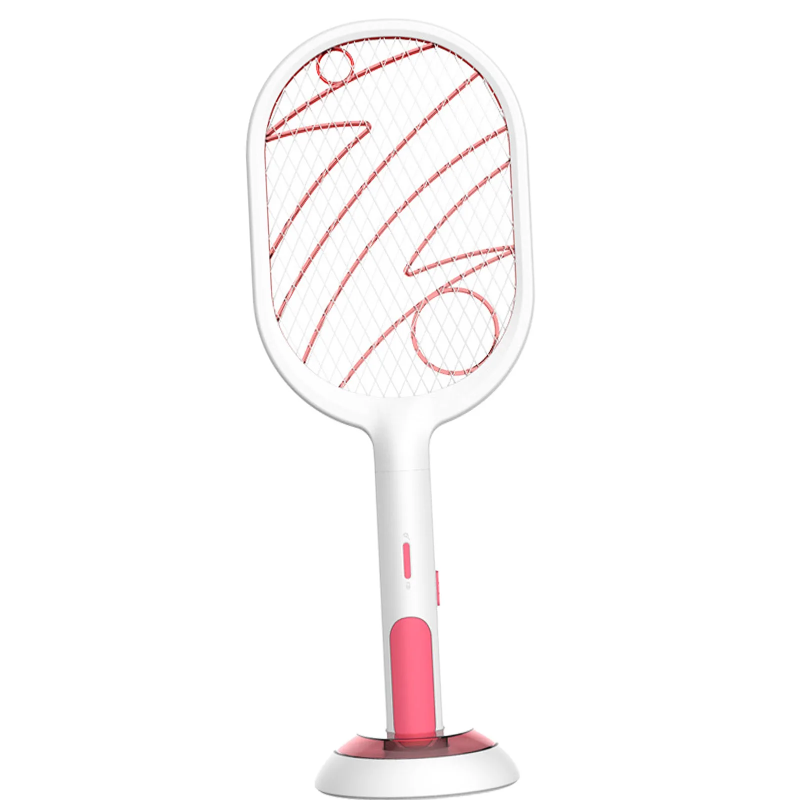 

Electric Mosquitoes Swatter Bugs Zapper Racket 3000V Bugs Zapper Racket With Anti Mosquitoes Lamp Mosquitoes Trap Racket For