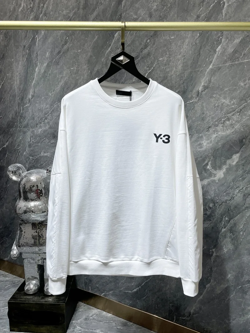 New luxury 2022 White Tag Y-3 Pullover Hoodies Hoody hooded Sweatshirts velvet Cotton Drake Street #R068