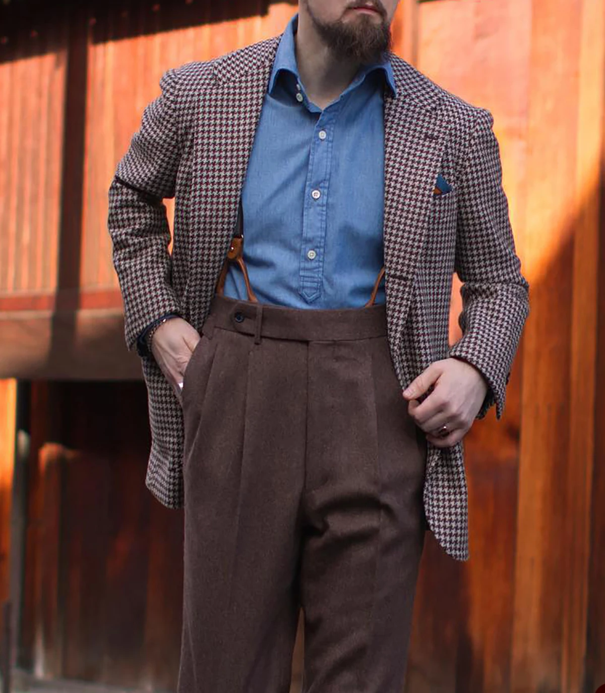 Рисунок 2 - Костюм для жениха мужской однобортный