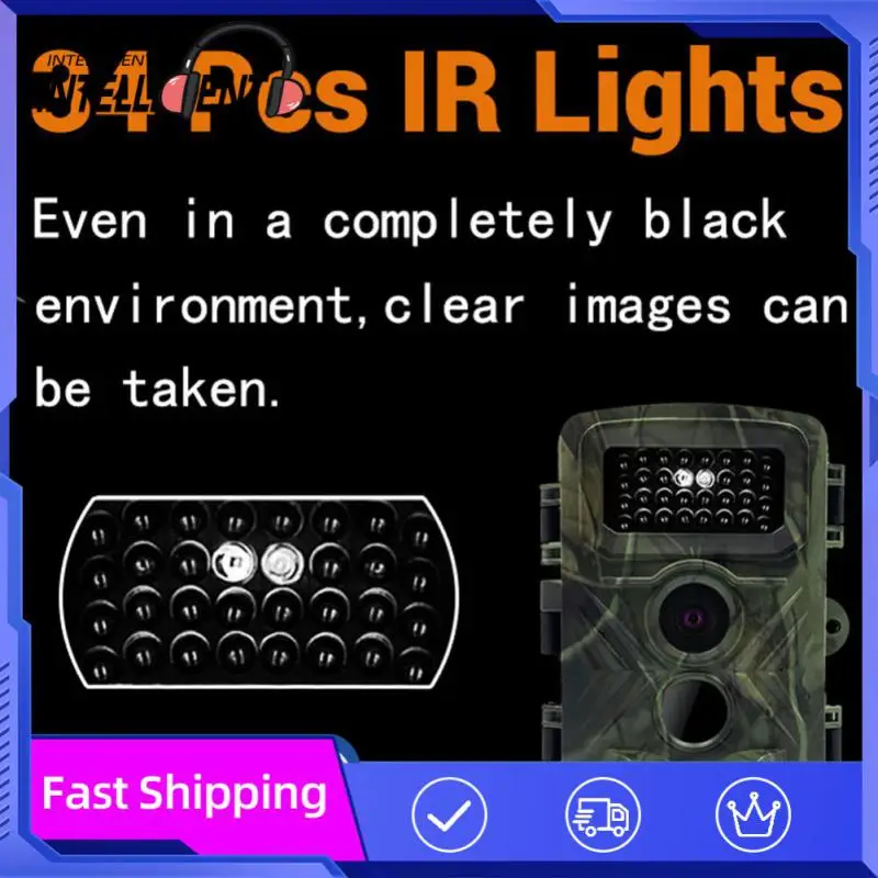 

Hunting Camera 32mp Trail Camera Ip54 Waterproof 1080p Pr3000 Outdoor Night Photo Video Taking Animal Monitoring Camera