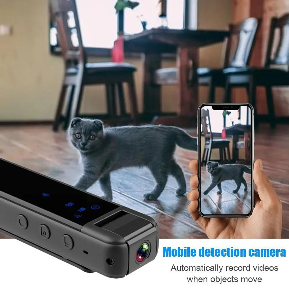 

Цифровая мини-камера HD 1080P для домашних видов спорта, цифровая фотокамера с Wi-Fi, маленькая камера безопасности CS05 с датчиком движения G7P7