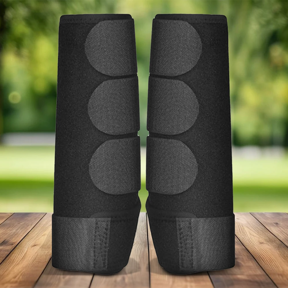 2 шт. леггинсы для лошадей амортизирующие спортивные ботинки комплект защиты