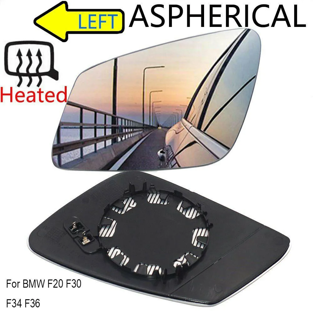 

Left Passenger Side Heated Wing Mirror Glass For Bmw F20 F22 F30 F32 F80 2011-18 Car Accessories High-quality Exterior Mirrors