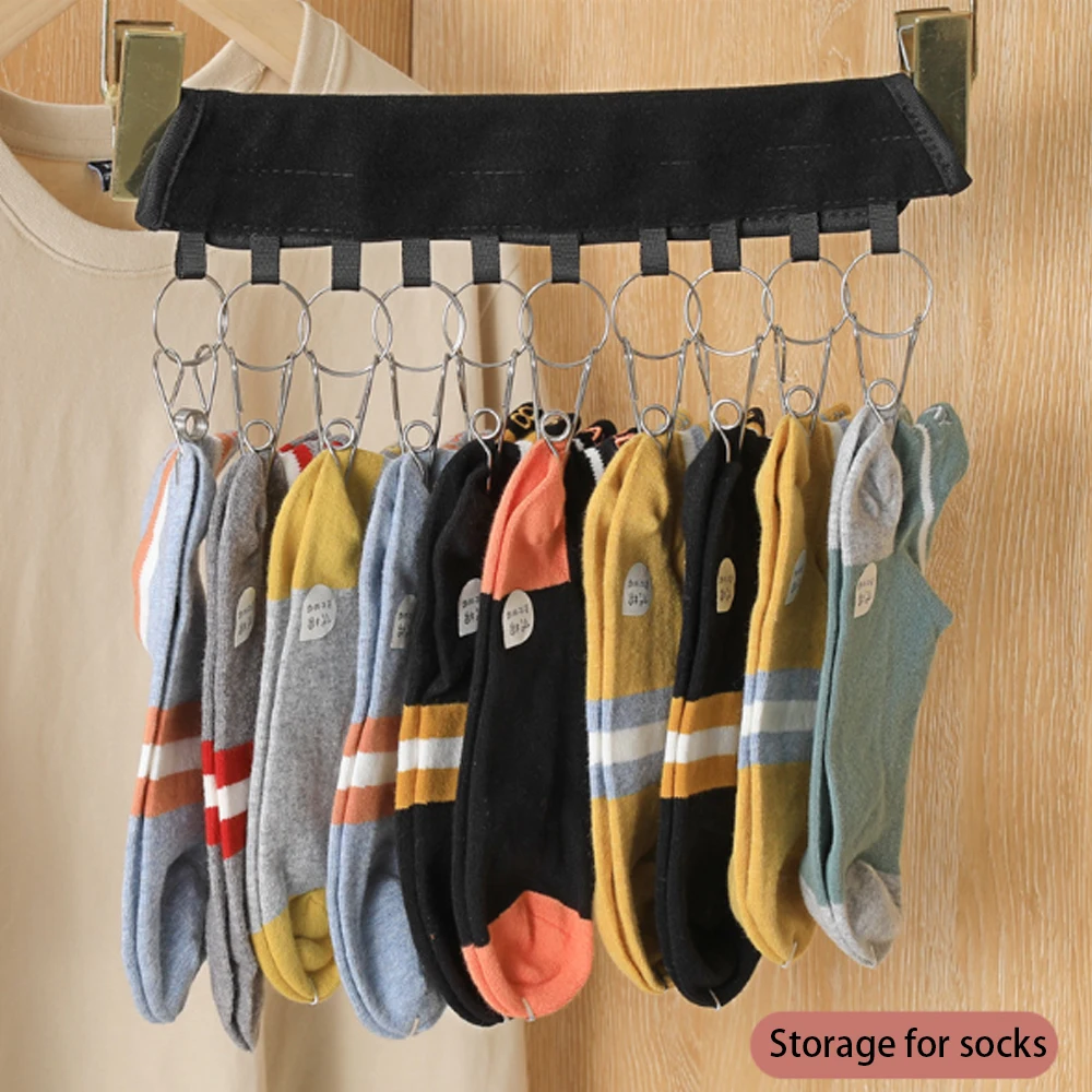 1 шт. зажим для шляпы и носков из нержавеющей стали