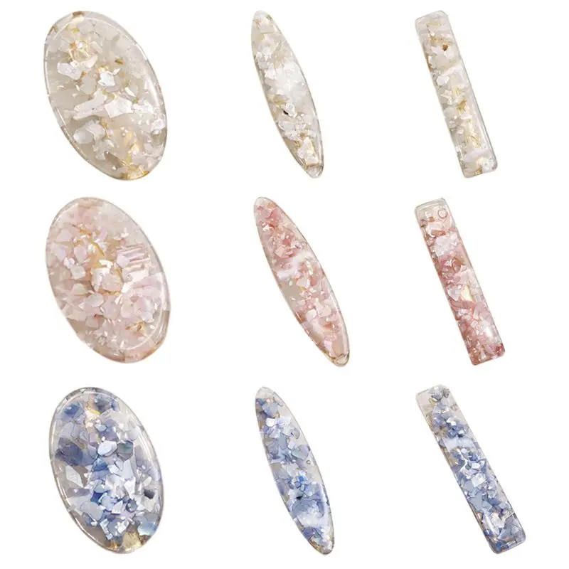 

Korean Style for shell Hair Pin Vintage Geometric Hair Clips Ins Hairgrip Hair A