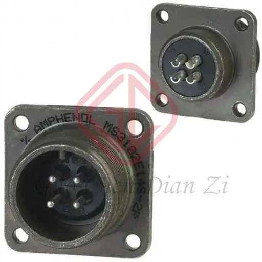 

MS3102E-14S-2P Circular Connector Base Amphenol AMPHENOL