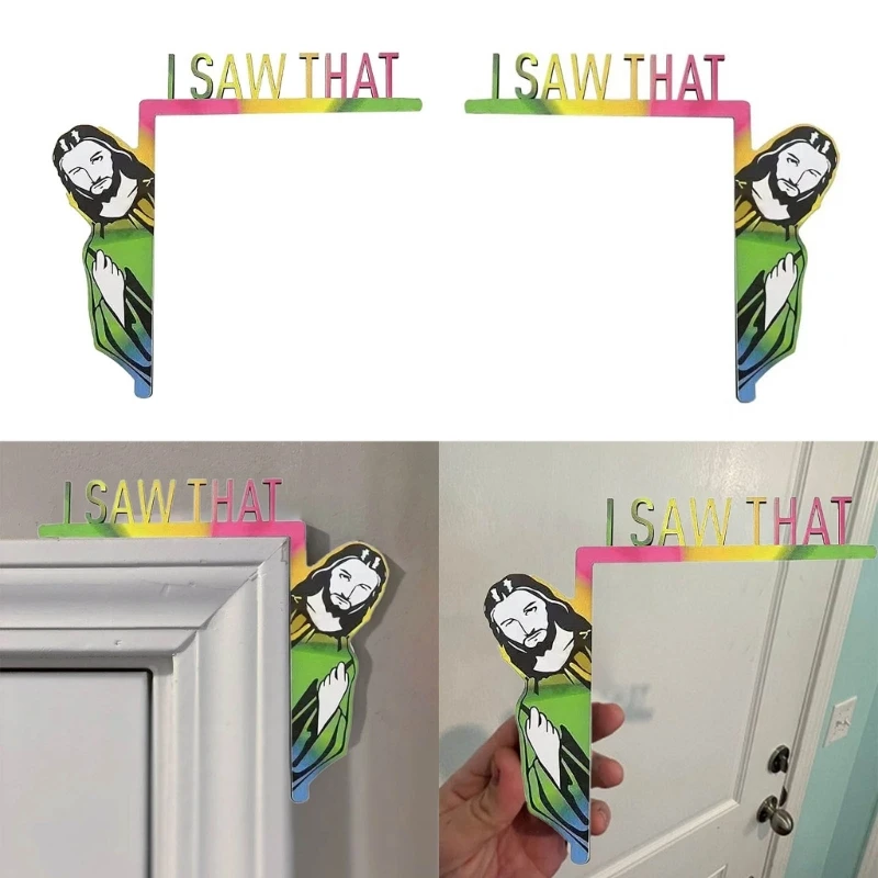 

Funny Home Door Corner That Decal Ornaments Crafts