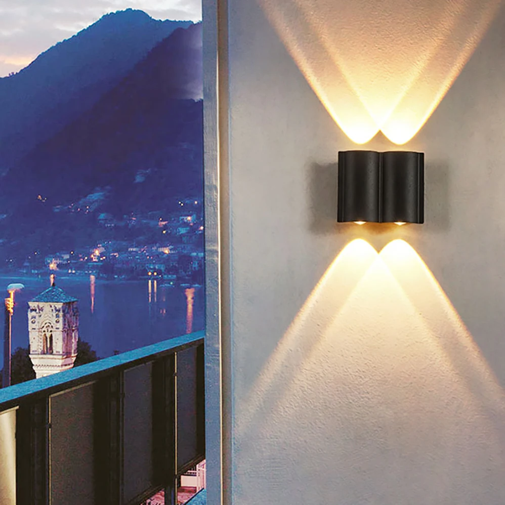 

LED Waterproof Wall Lamp IP65 Waterproof Indoor/Outdoor Modern minimalism Style Lamp AC85-265V 4W 6W 8W With 3 Years Warranties