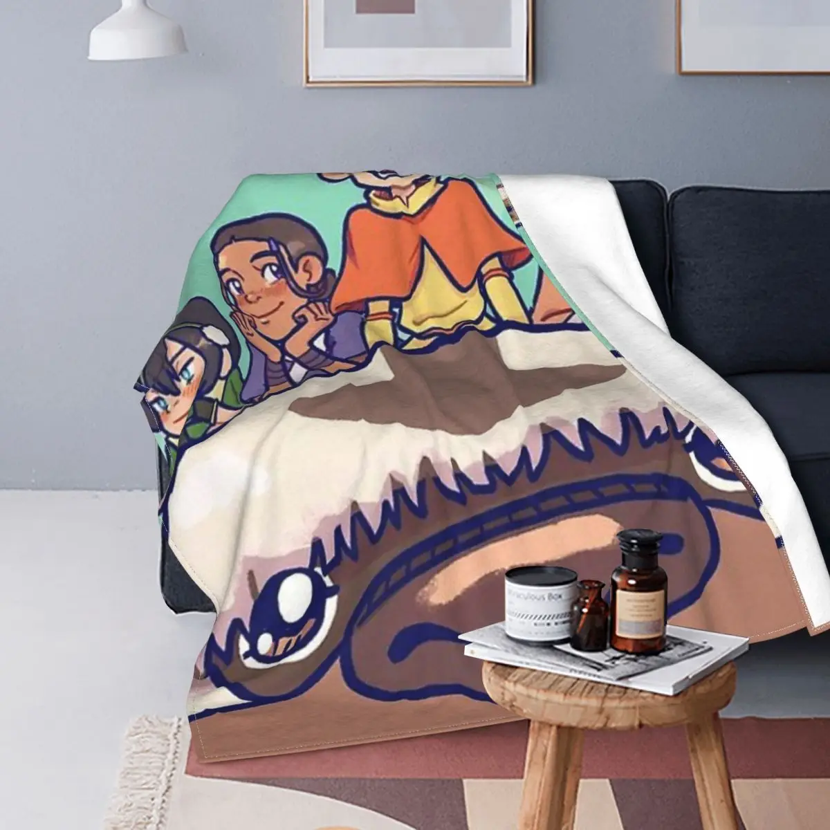 

Avatar And Appa Blanket Flannel Warm Throw Blankets Sofa Throw Blanket For Home Bedroom Outdoor Throws Bedspread Quilt