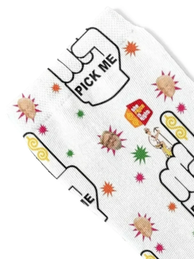 Забавные носки Pick Me The Price Is Right женские для бега на Рождество мужские