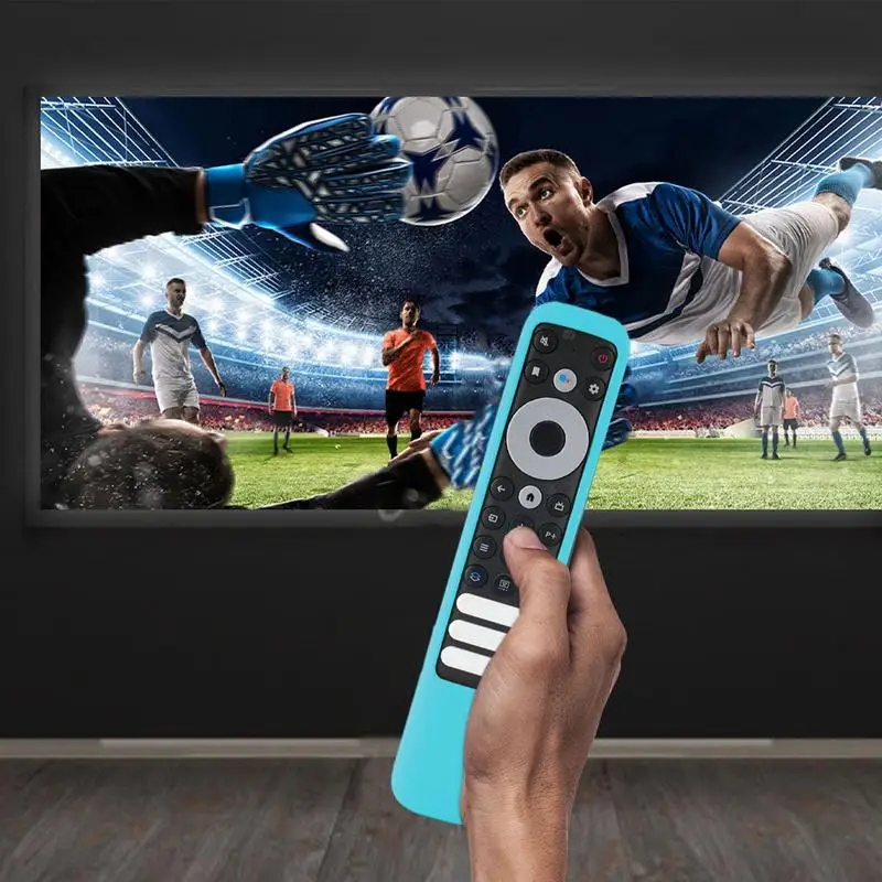 Силиконовый чехол для TCL RC902V FMR1 мягкий с голосовым пультом дистанционного