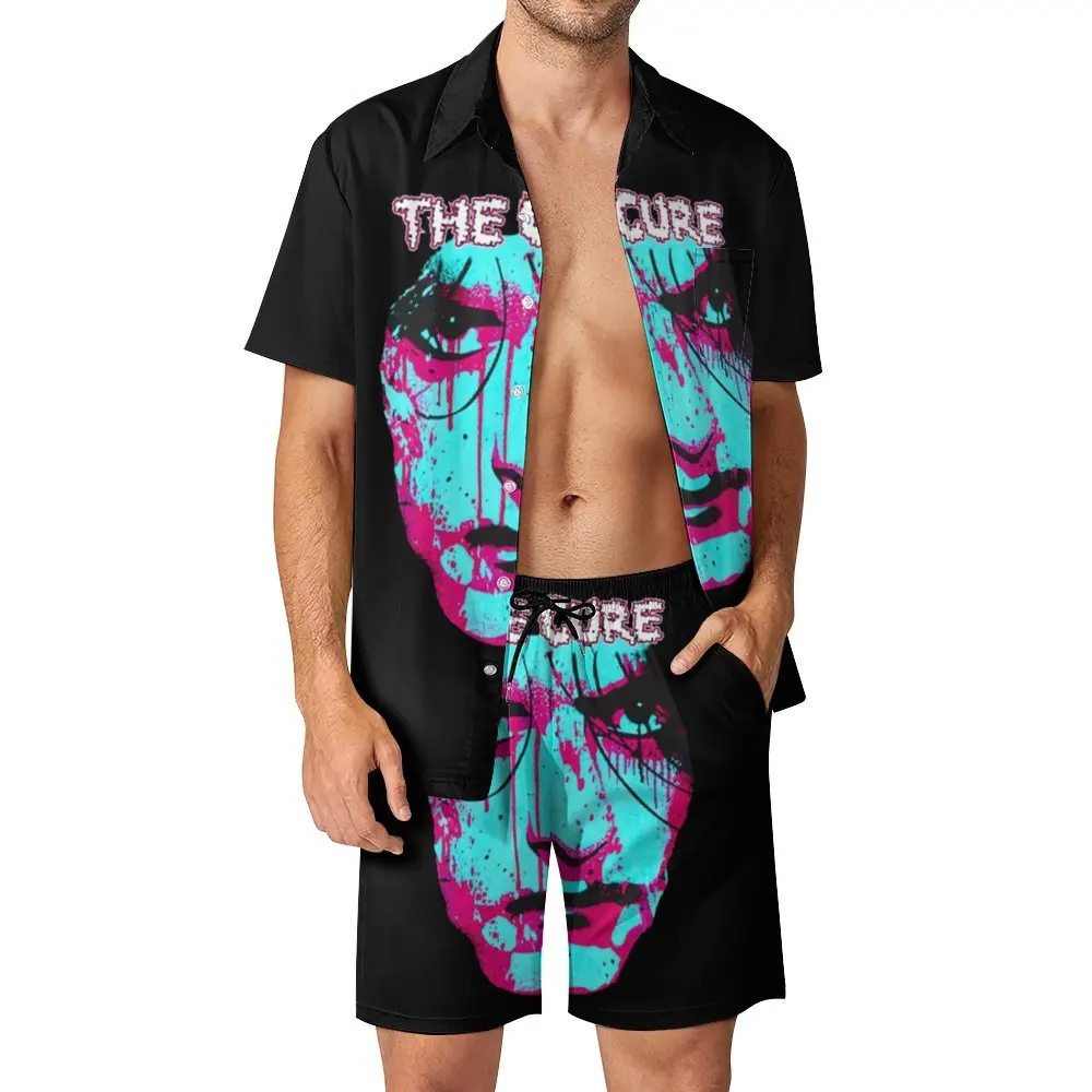 

The Cure Robert Smith 29 Men's Beach Suit 2 Pieces Suit top Quality Premium Going Out USA Size