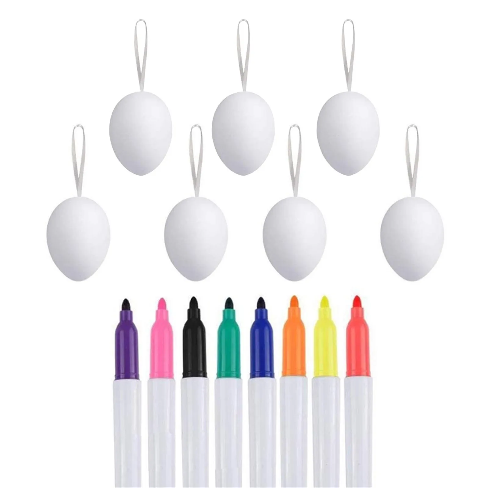 

Eggs Easter Pens DIY Eggs Easter Easter Color Plastic 8pcs 5ml Plastic 50pc Eggs Education