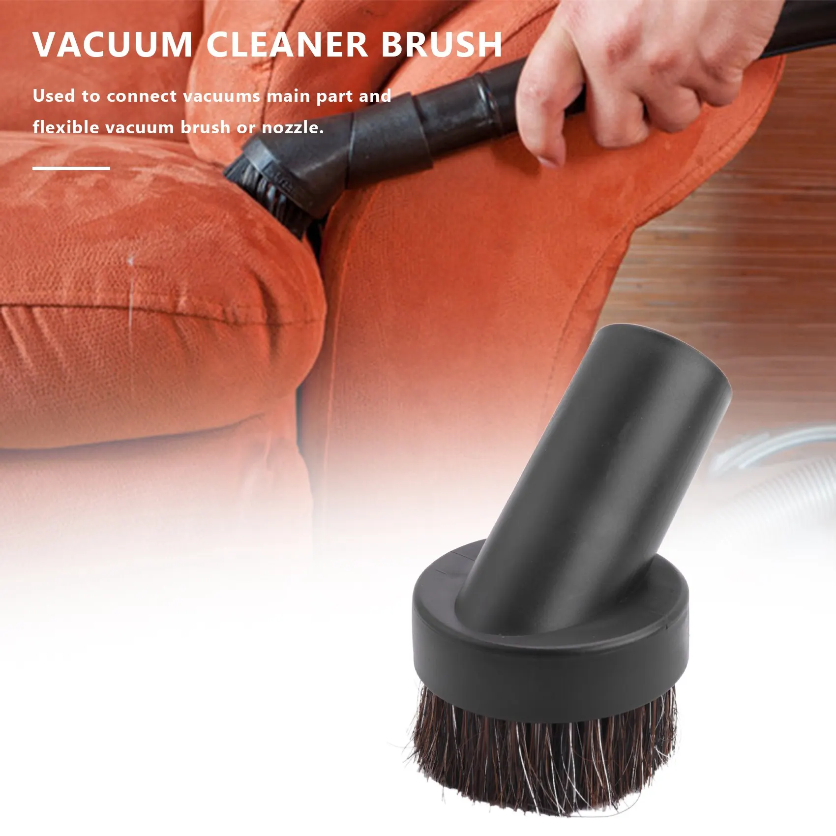 Ассорти запасных частей для щеток пылесоса из конского волоса с адаптером 32/35 мм