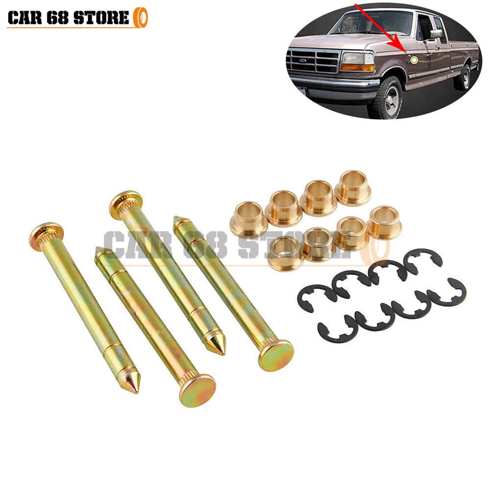 

Car Front Door Truck SUV Door Hinge Bushing Repair Kit Door Hinge Pin Bushing Repair Kit For Ford F150 F250 F350