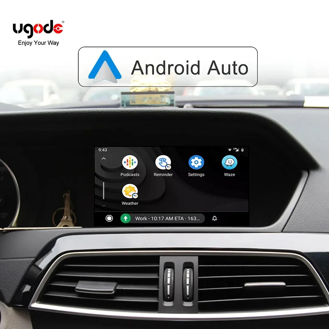 Фото Ugode Wireless Wired CarPlay Android Auto Decoder Box MirrorLink AirPlay for Mercedes Benz V-Class W447 Vito NTG5.0 2014-2018​ №2