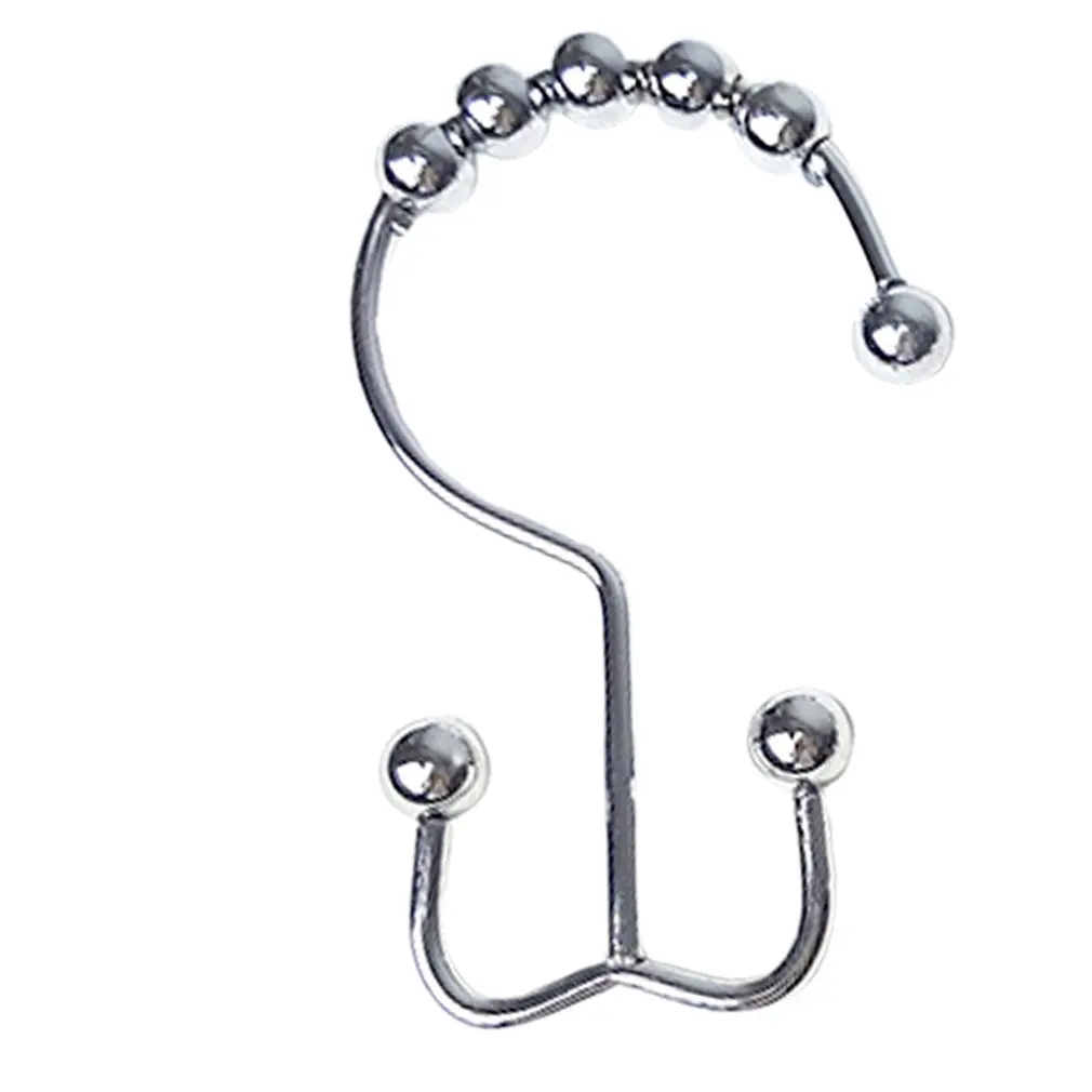 

Душевая занавеска из нержавеющей стали, душевая занавеска с двойным крючком, занавеска-крючок из железа, двойной крючок из нержавеющей стал...