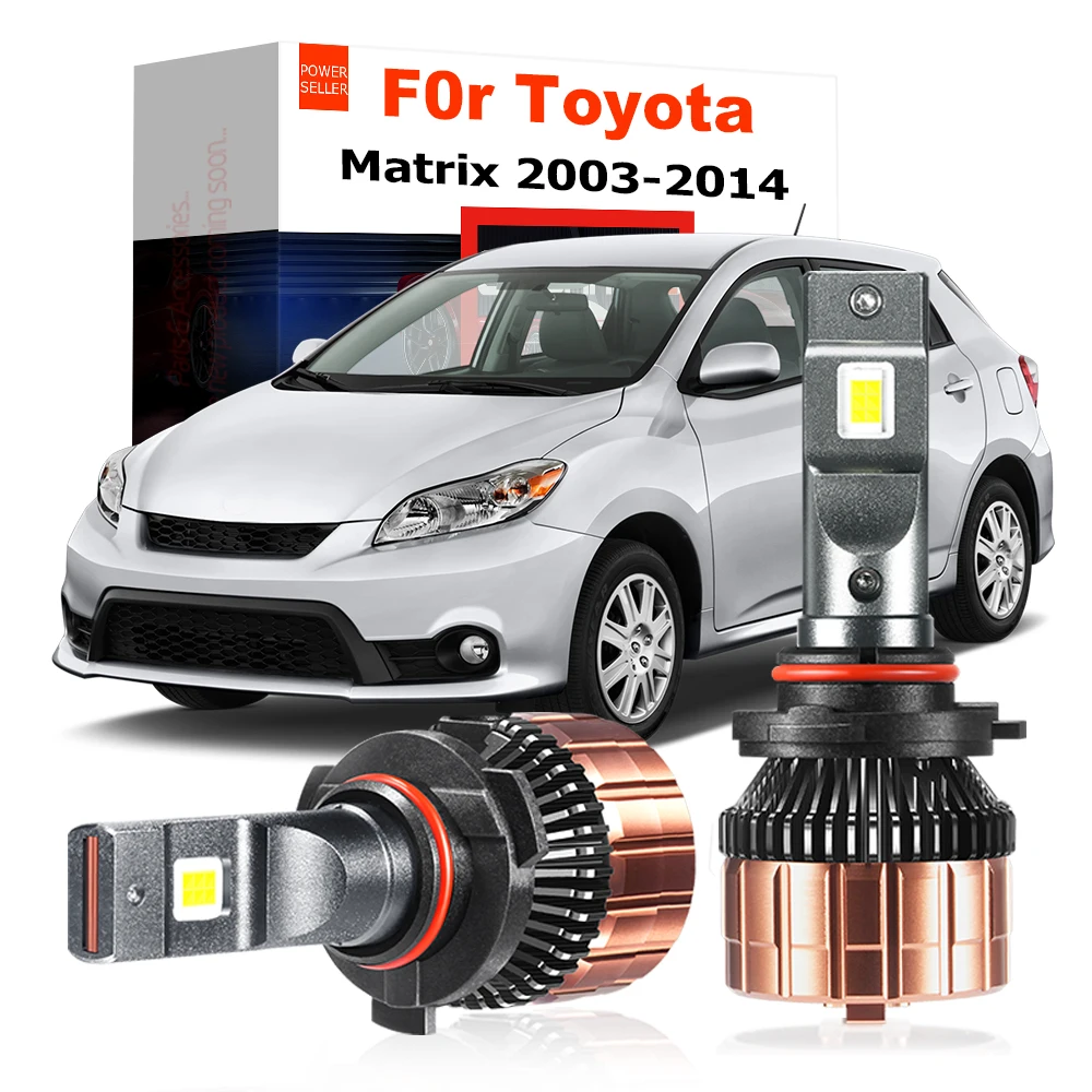 2 шт. 100 Вт 20000LM светодиодные фары для Toyota Matrix (E130 E140) 2003-2014 Canbus автомобильные