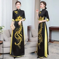 2022 vietnam aodai cheongsam dress aodai vietnam clothing cheongsam aodai vietnam dress vietnamese traditional cheongsam dress