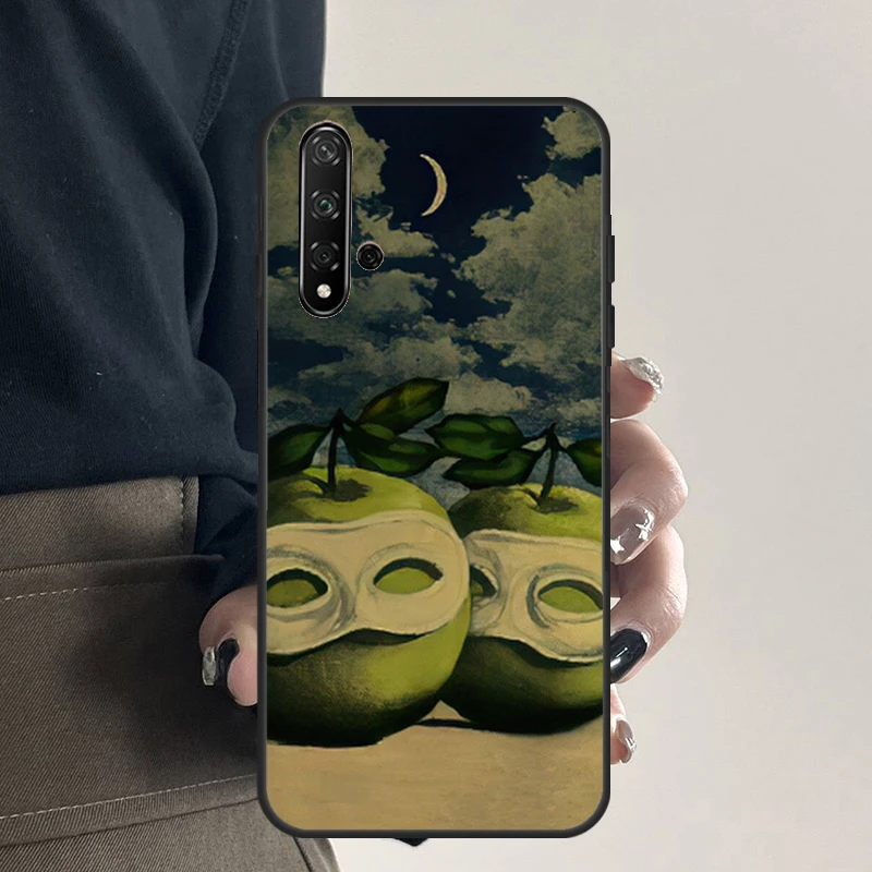 Чехол Rene Magritte Art для Huawei Nova 12i 12s 7i 8i 11i 9 10 SE Y91 Y90 Y60 Y70 Y72 Y61 P30 P40 Lite P60 Pro