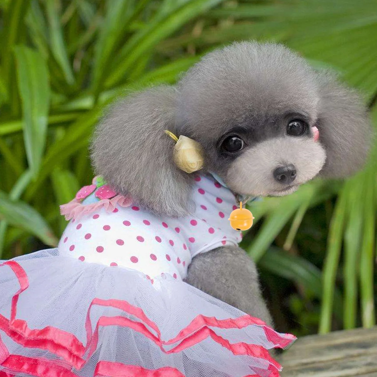 50 шт. миниатюрные рождественские украшения металлические колокольчики круглые