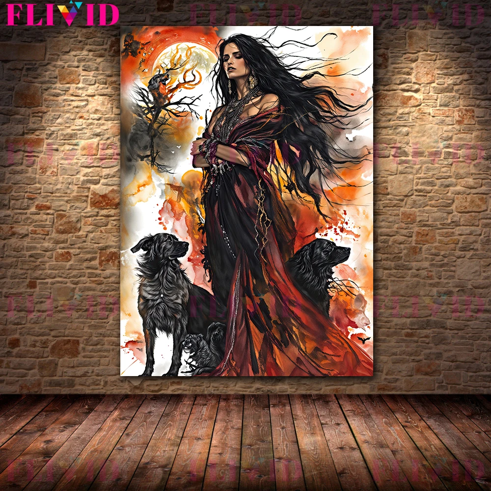 

Абстрактная картина Hekate