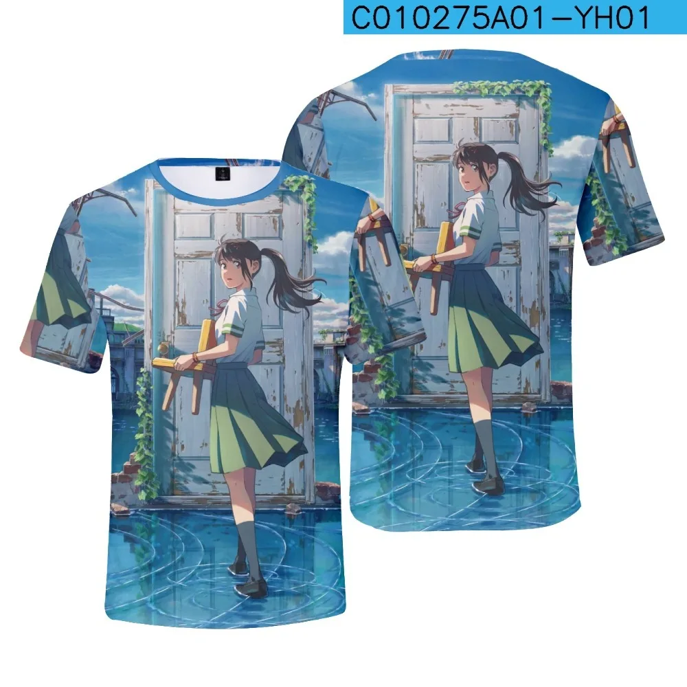 

Футболка мужская с забавным рисунком, Модный повседневный топ для косплея аниме Макото созуме но тоджимари мунаката Сато ивадо сузум