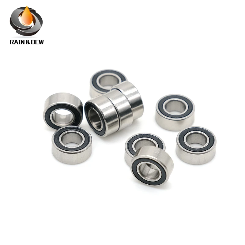 

8Pcs Stainless Steel Ball Bearing S608 2RS 8mm Precision Skateboard Bearings 8X22X7 mm Inline Skates bearing