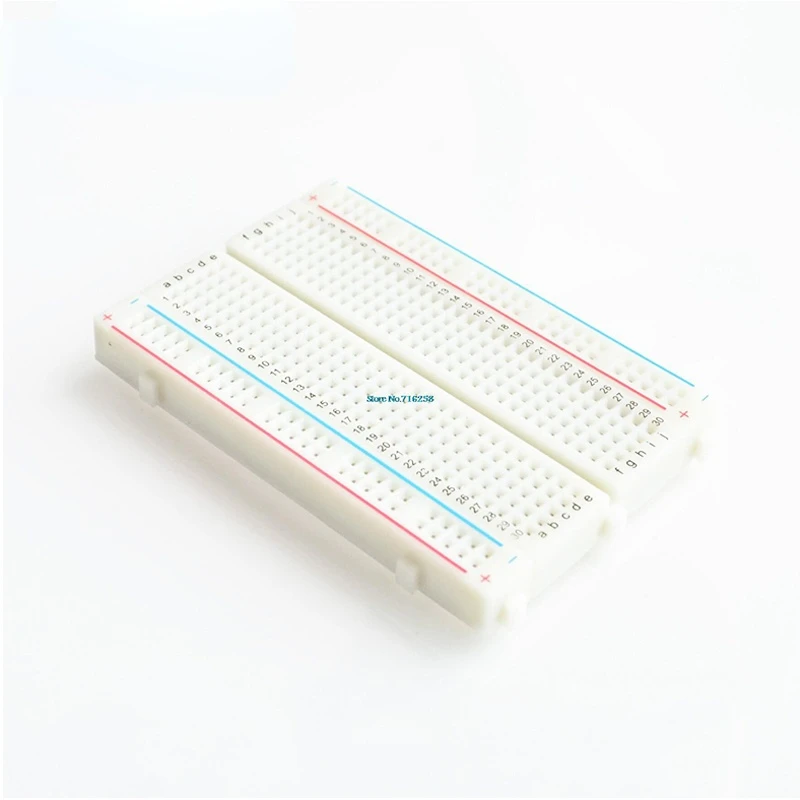 

400 holes Points Solderless PCB Breadboard Mini Universal Test Protoboard DIY Bread Board 8.5cm x 5.5cm
