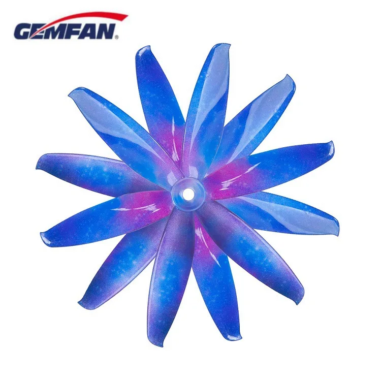 

24pcs/12pairs Gemfan Windancer 5043 Propeller Sky Color T5043C 5x4.3 Inch PC 3-Blade CW CCW Propeller FPV Racing Drone Freestyle