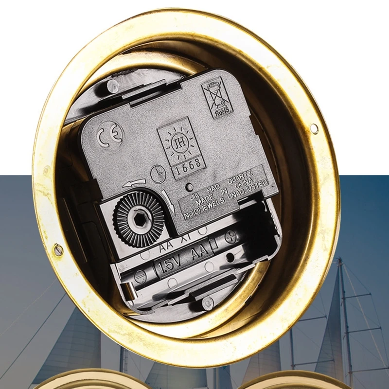 термометр гигрометр барометр часы медь для корпуса цирконий морской