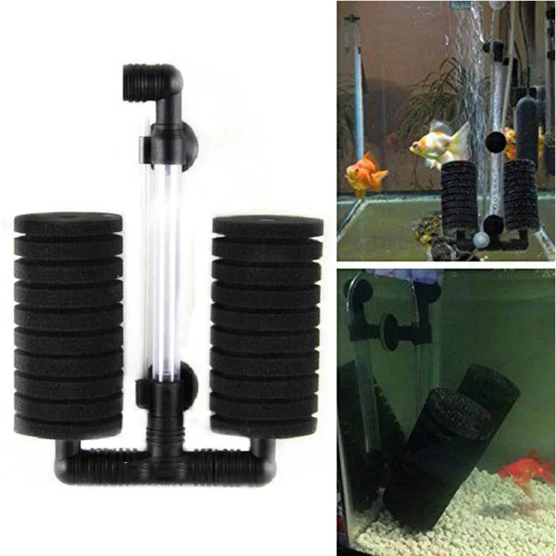 

Aquarium Filter for Aquarium Fish Tank Air Pump Skimmer Biochemical Sponge Filter Aquarium Bio Filter Filtro Aquario Practical