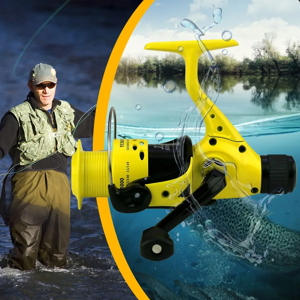 

Metal Fishing Tools CTR2000 Series Back-Off Force Lure Wheel Fishing Reel Spinning Wheel Shallow Line Cup