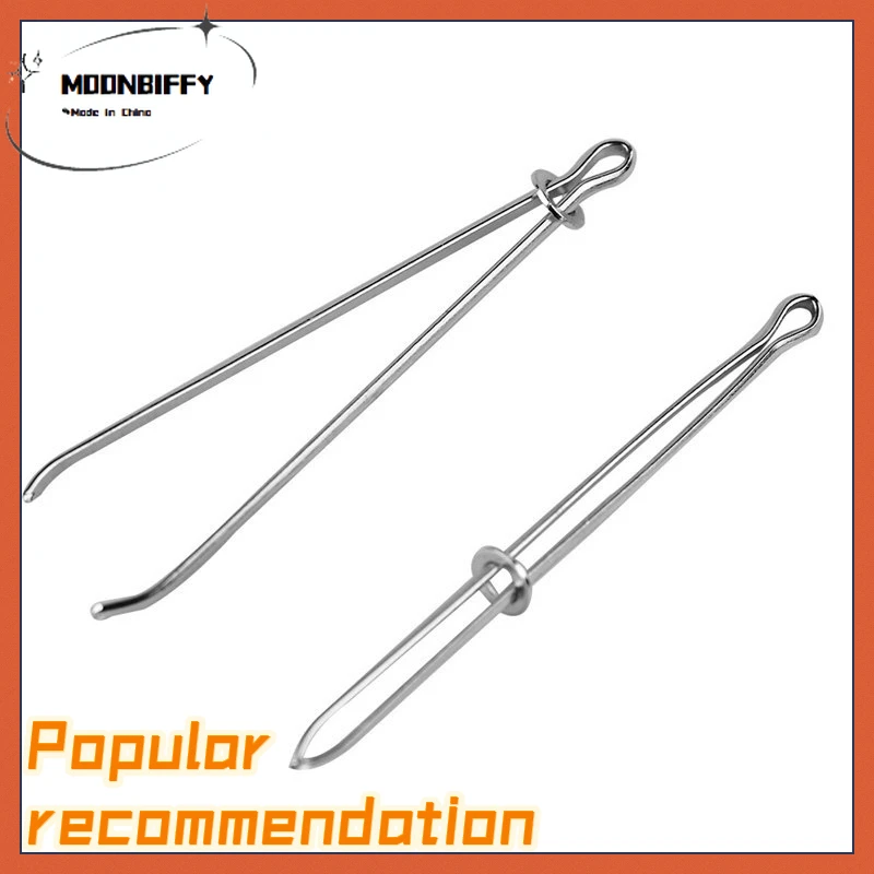 

For Elastics Sewing Accessories DIY tool Elastic Cord Rope Threader Clip Self-Locking Tweezer Used