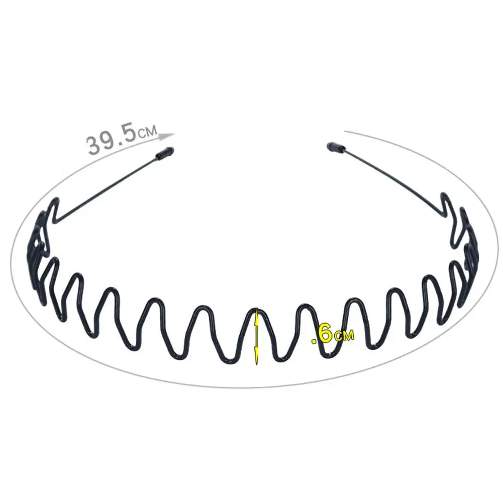 Резинка для волос в стиле унисекс эластичная Нескользящая простая металлическая