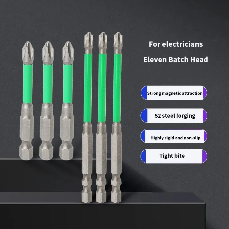 

1/2 шт. 65 мм 110 мм Магнитная специальная крестовая отвертка стальная головка электрика FPH2 для розетки переключателя ручные инструменты